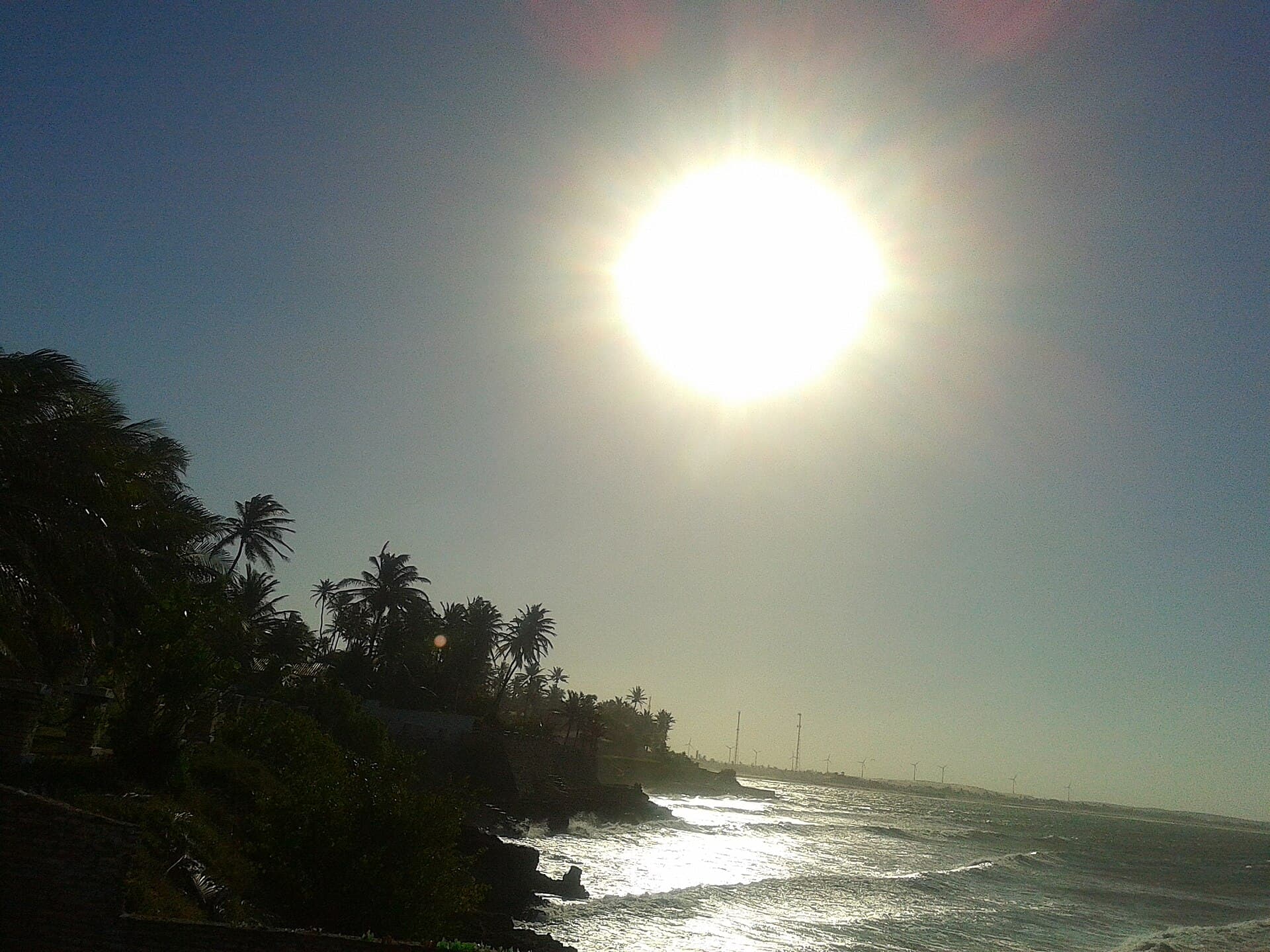 Tarde na praia da Taíba