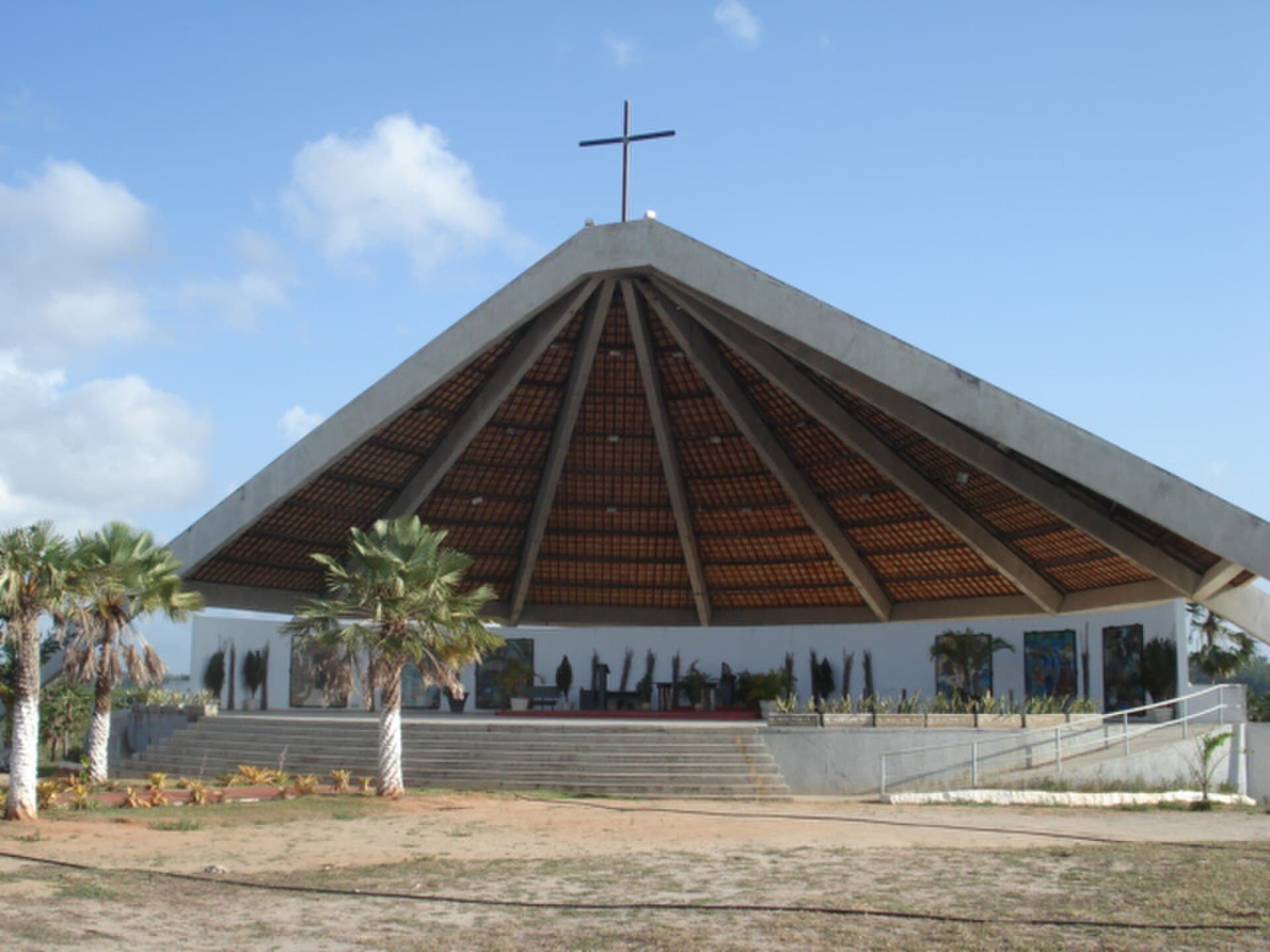 Capela dos Mártires de Cunhaú e Uruaçu, em São Gonçalo do Amarante, Rio Grande do Norte, Brasil.
